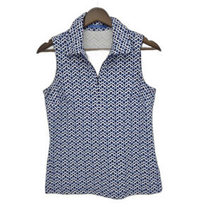 J Mclaughlin Skylar Top Sleeveless Catalina Cloth Mini Among The Dunes Print XS